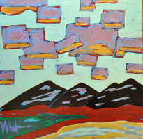 Storm over Red Mountains